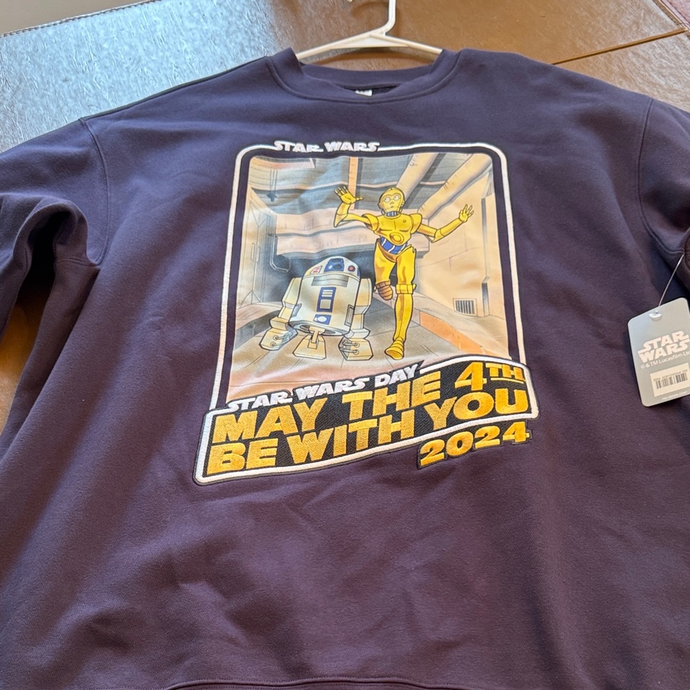 Star Wars Navy Crewneck Sweater